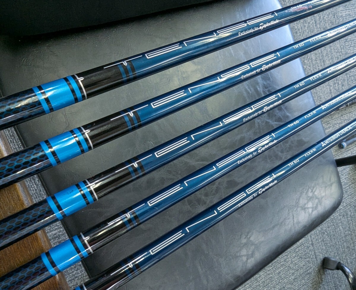 飛び系優(yōu)しいアイアン SIM2 MAX OS カーボンシャフト R 5本セット P 9番 8番 7番 6番 テーラーメイド TaylorMade ゴルフクラブ