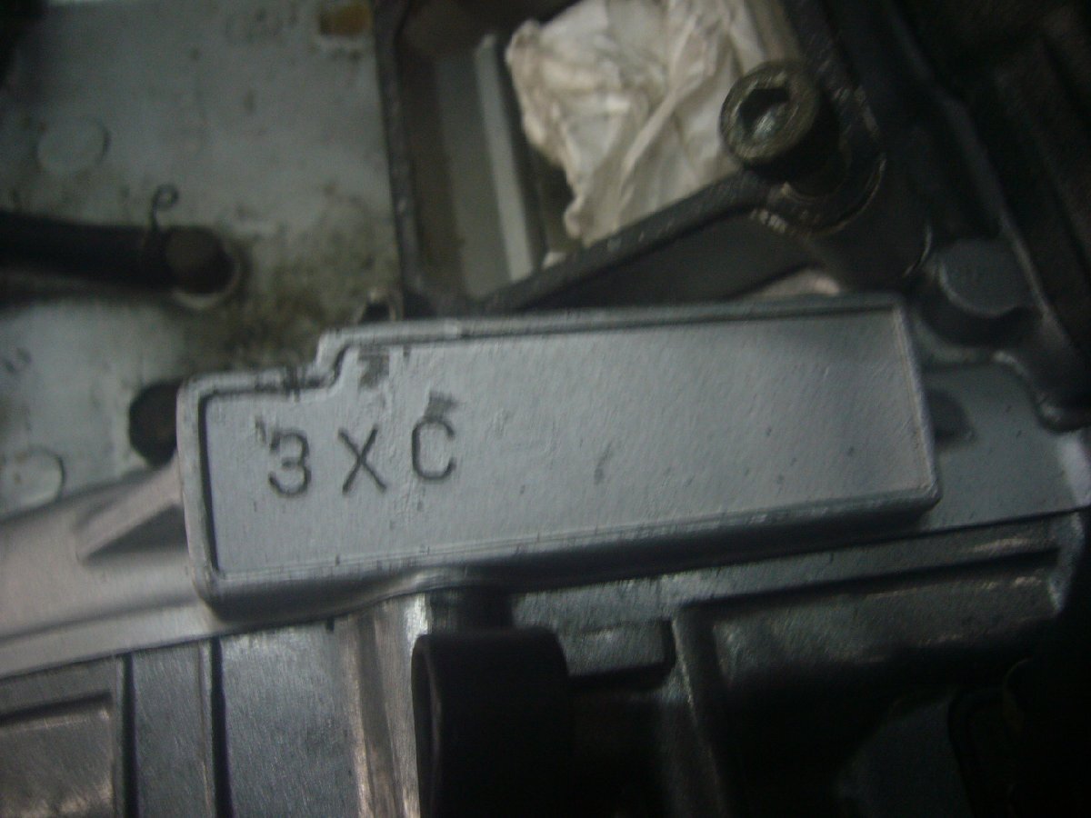 【BST】kb2★ヤマハ R1-Z 3XC エンジン 実働　_画像10