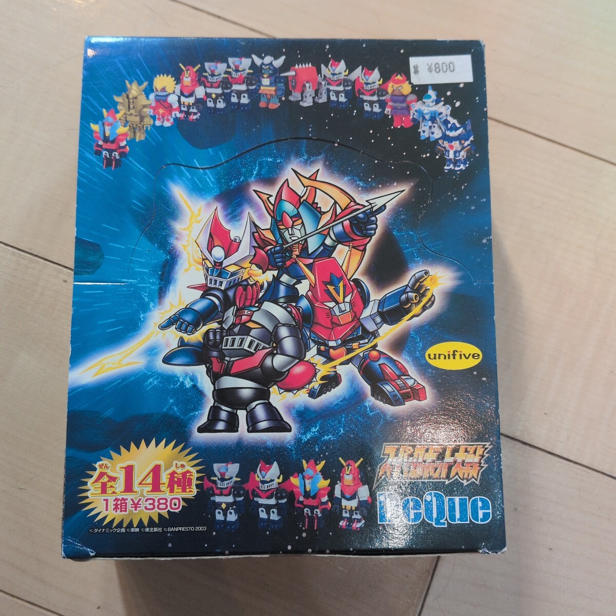 スーパーロボット大戦 Deque ユニファイブ 未開封 フィギュア 全14種
