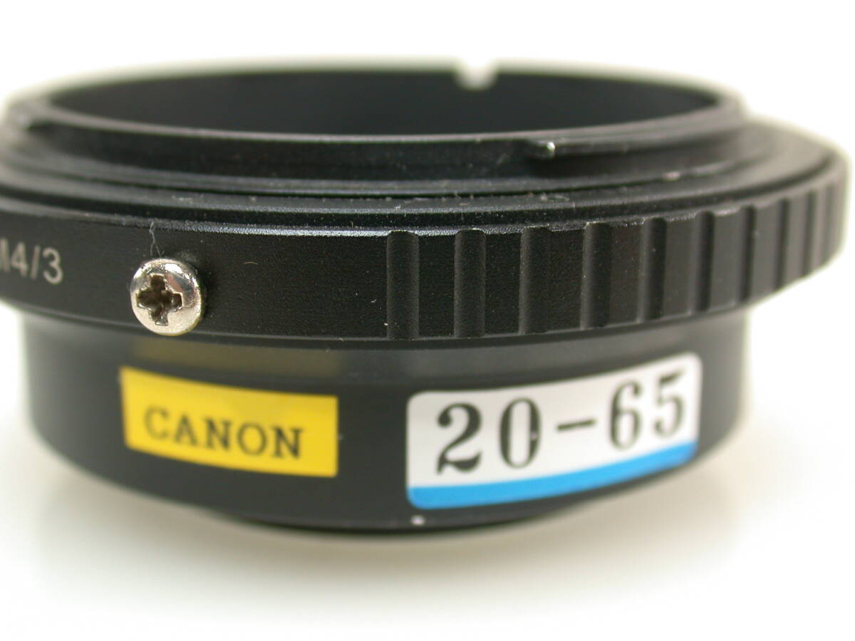 20-65 マイクロフォーサーズ マウントアダプター キャノンFD用