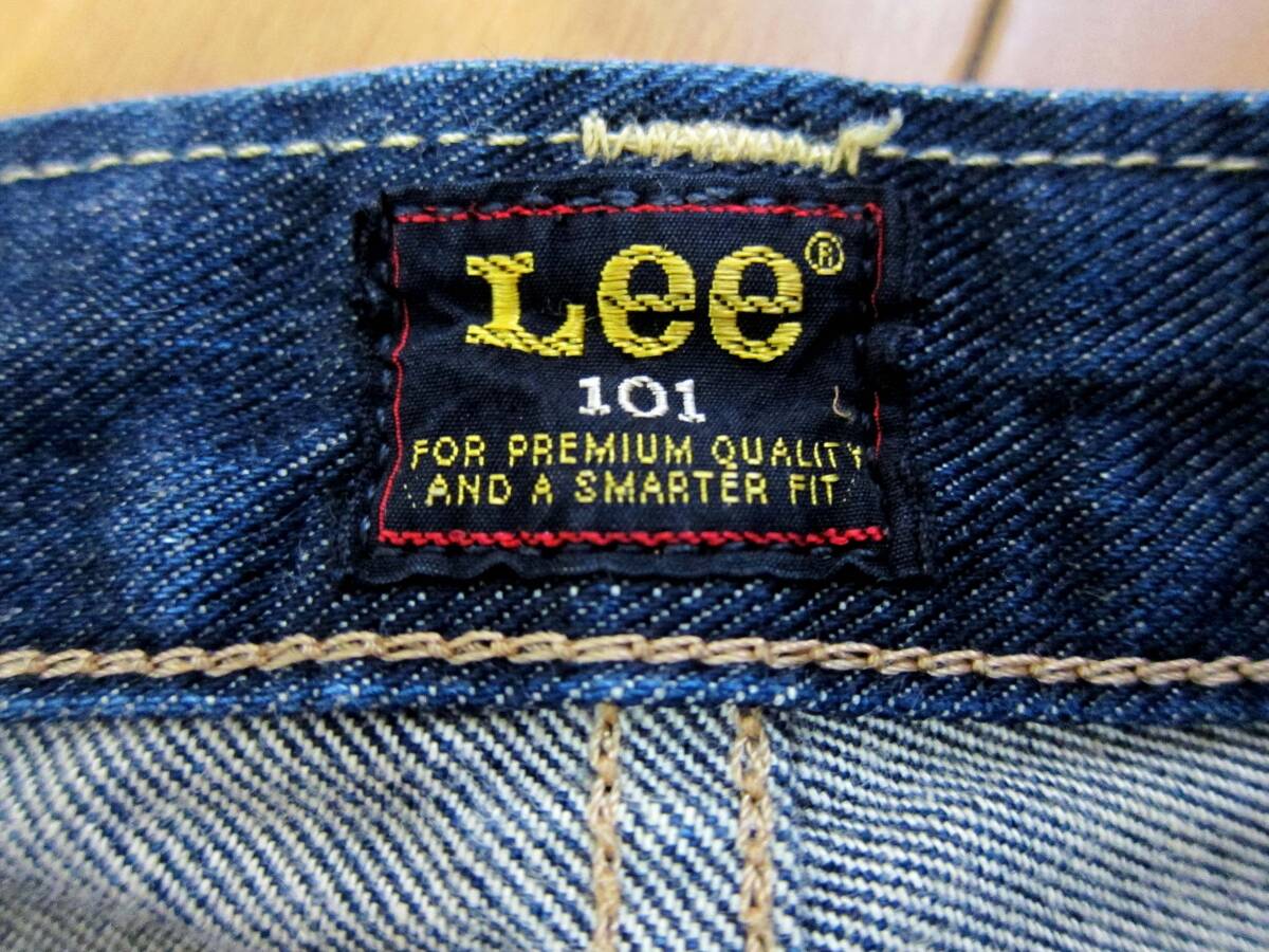 ☆即決!送料無料☆美品 LEE 101 TIGHT SLIM LM9205 リー タイトスリム デニム ジーンズ カットなし89cm_画像7
