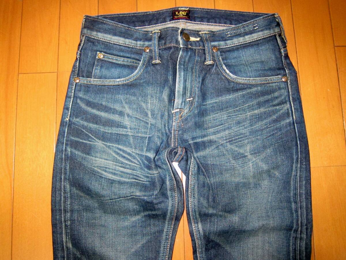 ☆即決!送料無料☆美品 LEE 101 TIGHT SLIM LM9205 リー タイトスリム デニム ジーンズ カットなし89cm_画像4