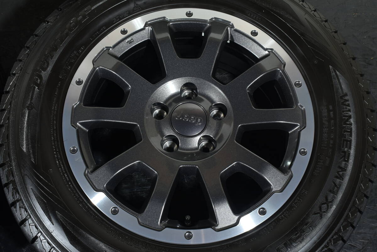 ☆JEEP レネゲード 純正 オプション 16インチ☆PCD110 6.5J +35☆ダンロップ ウィンターマックス SJ8☆2020年製 バリ溝☆215/65R16☆_画像5
