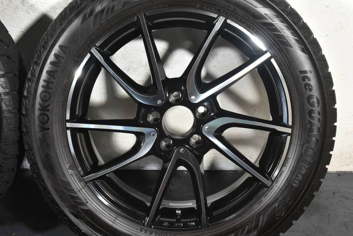 ☆ヤナセ ユーロフォルシュ 18インチ☆PCD112 6.5J +44☆ヨコハマ アイスガード IG60☆215/60R18☆ベンツ H247 GLA X247 GLB EQA EQB☆_画像3