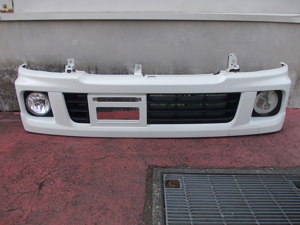 MH21S/ワゴンR/MJ21S/AZワゴン フロントバンパー/リアバンパー/グリル/左右サイドスポイラー スズキスポーツ 純正エアロセット_画像2