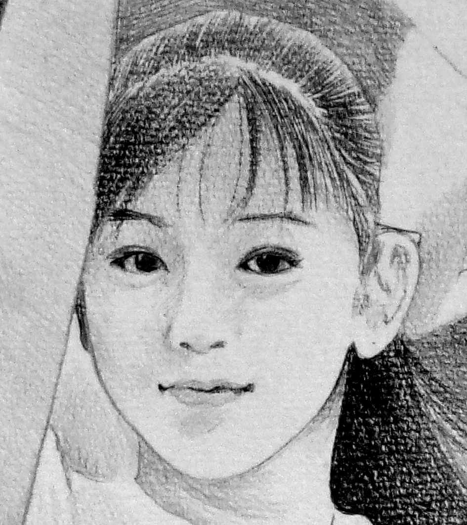 少女　５２２　tatsuki画「真作」_画像2