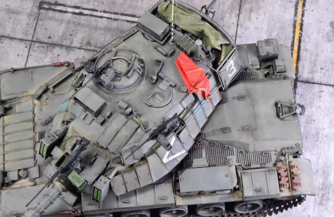 1/35 イスラエル Magach 6B 主力戦車 塗装済完成品_画像7