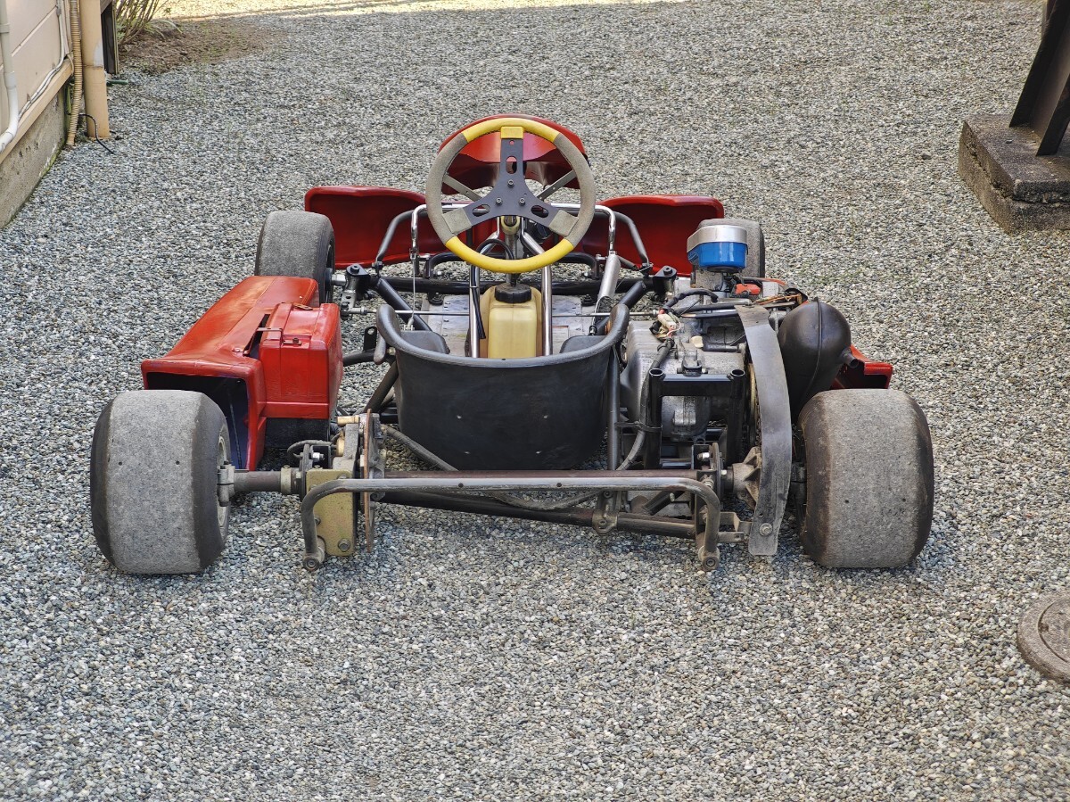 神奈川県秦野市　引き取り希望　陸送対応可　YAMAHA　ヤマハ　FK-9　カート 予備エンジン付き　_画像3