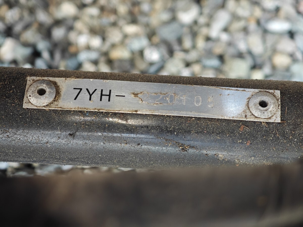 神奈川県秦野市　引き取り希望　陸送対応可　YAMAHA　ヤマハ　FK-9　カート 予備エンジン付き　_画像5