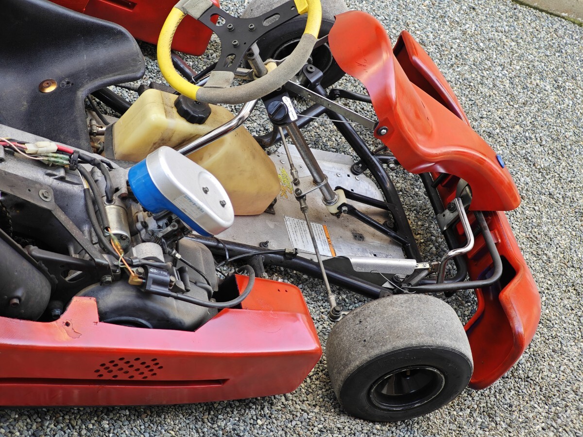 神奈川県秦野市　引き取り希望　陸送対応可　YAMAHA　ヤマハ　FK-9　カート 予備エンジン付き　_画像10