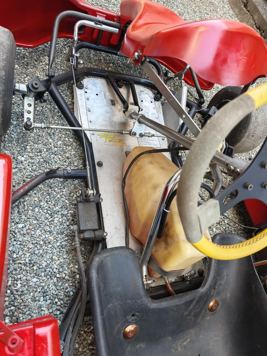 神奈川県秦野市　引き取り希望　陸送対応可　YAMAHA　ヤマハ　FK-9　カート 予備エンジン付き　_画像8