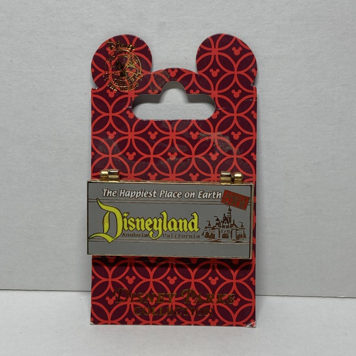 ディズニー ピンバッジ コレクション Disneyland Anaheim カリフォルニア 限定台紙付き_画像1