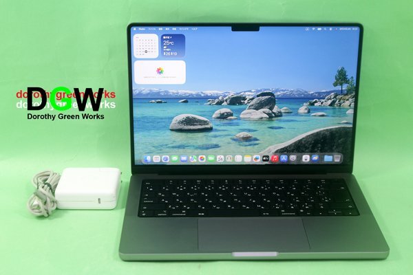 美品1!2021 MKGP3J/A MacBookPro14.2”Liquid RetinaXDR M1Pro(10C-CPU/16C-GPU) 16GB SSD1TB OS26.0 Tahoe