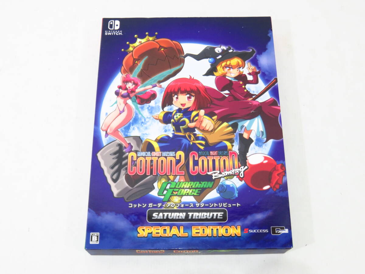 n1794k 【中古】 Nintendo Switch コットン ガーディアンフォース サターントリビュート 特装版 [037-000100]_画像6
