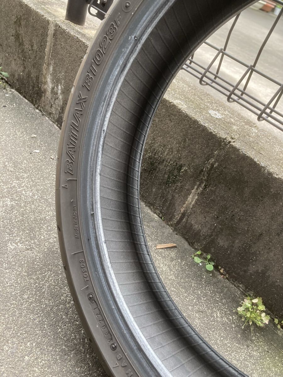 ブリヂストン バトラックス BT-023 120/60ZR17_画像4