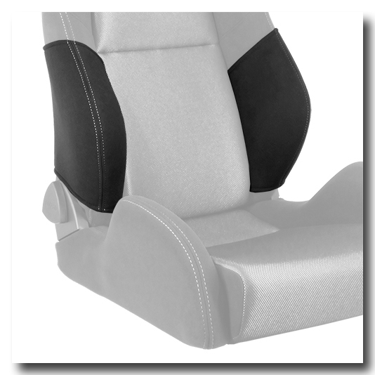 レカロ・シートカバー08) SR-7,7F用 バックレストサイドカバーWステッチ仕様 (落札後にステッチ色をご指定下さい) _画像5