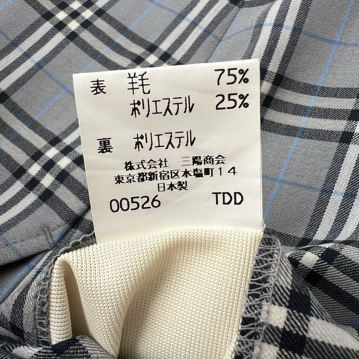 美品 BURBERRY GOLF バーバリー ゴルフ ワイドパンツ ノバ