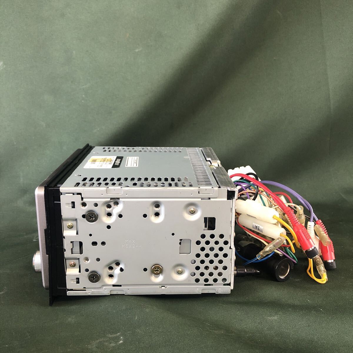 ADDZEST アゼスト　 DMZ545BK カーオーディオ　ハーネス付き　CD/MDデッキ　オーディオ　ジャンク品