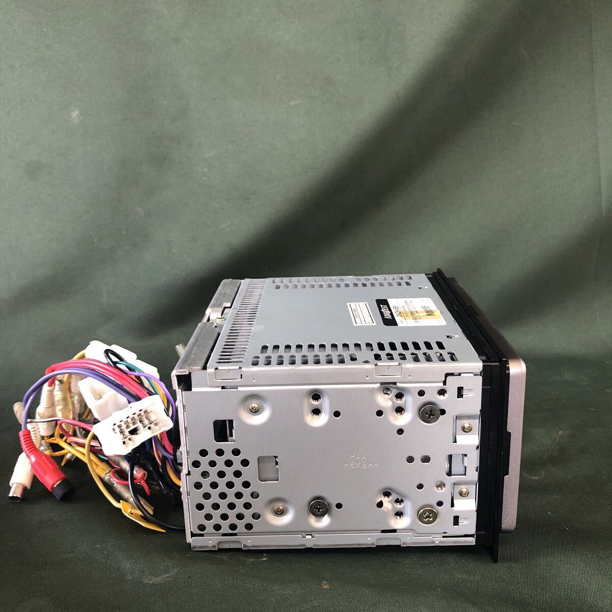 ADDZEST アゼスト　 DMZ545BK カーオーディオ　ハーネス付き　CD/MDデッキ　オーディオ　ジャンク品