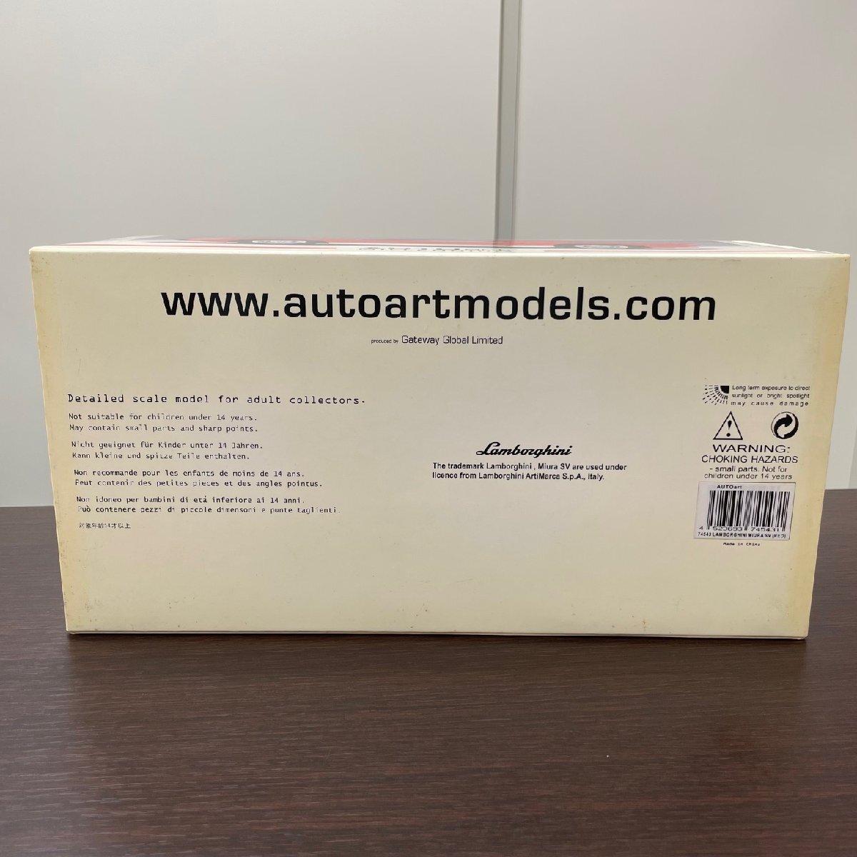 AUTOart 1/18 LAMBORGHINI MIURA SV ランボルギーニ ミウラ レッド
