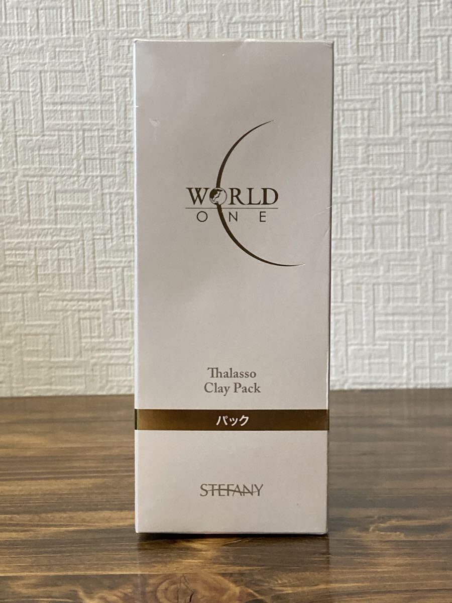 I5I060◆新古品◆ 銀座ステファニー化粧品 ワールドワン タラソクレイパック パック 100g_画像2