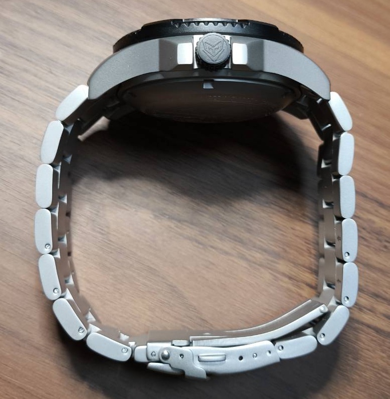 500M防水 FEEL NEVER 自動巻き 機械式 ダイバーウォッチ ディープシーチャレンジ MIYOTA8215 BALL WATCH プロスペックス_画像6