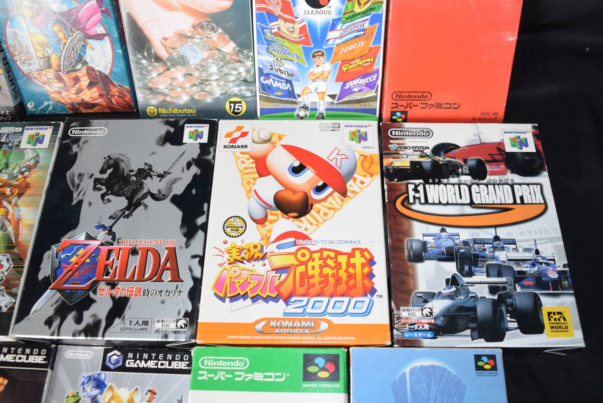 M Nintendo 任天堂 ゲームソフト まとめ １５本 ゲームキューブ スーファミ 64 など ゼルダ ドンキーコング ドラクエ バイオハザード