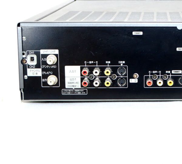 【純正リモコン付/動確済】SONY ソニー WV-ST1 ビデオデッキ Hi8 VHS Wデッキ 8mm 8ミリ Video8 Video Cassette WV-BS2 WV-H6の兄弟機