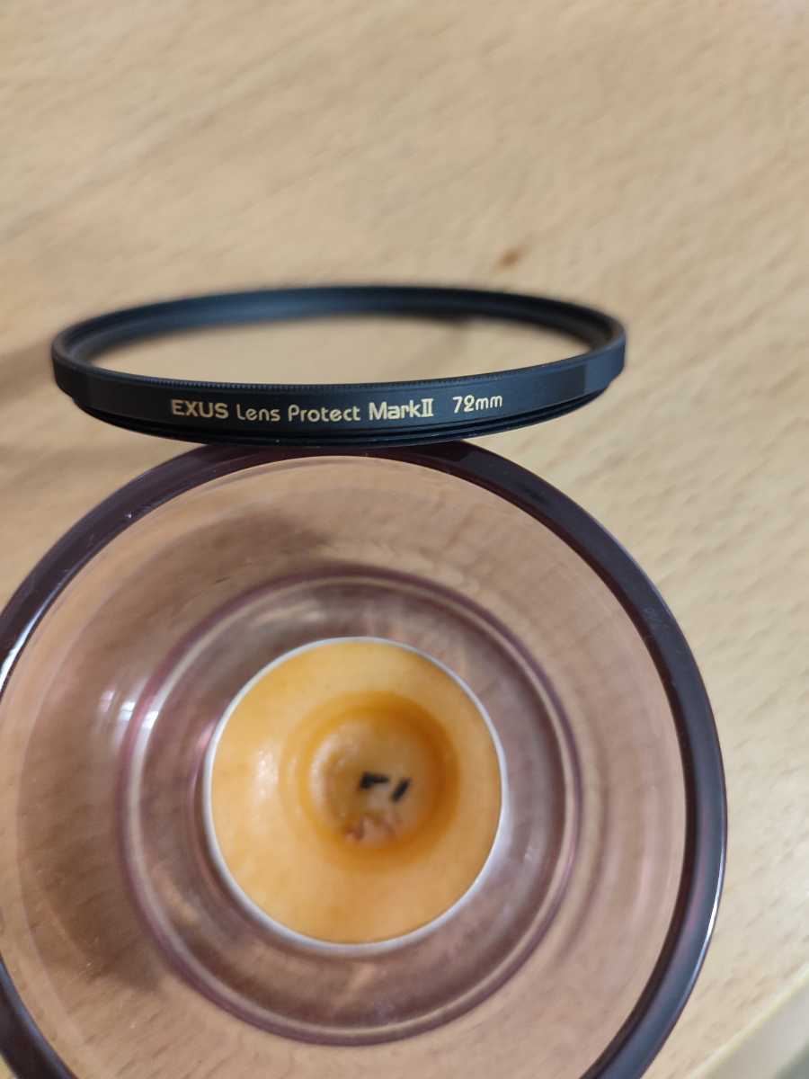 マルミ光機 EXUS LENS PROTECT MarkII 72mm 日本製 保護フィルター 面反射0.2%以下 撥水撥油_画像1