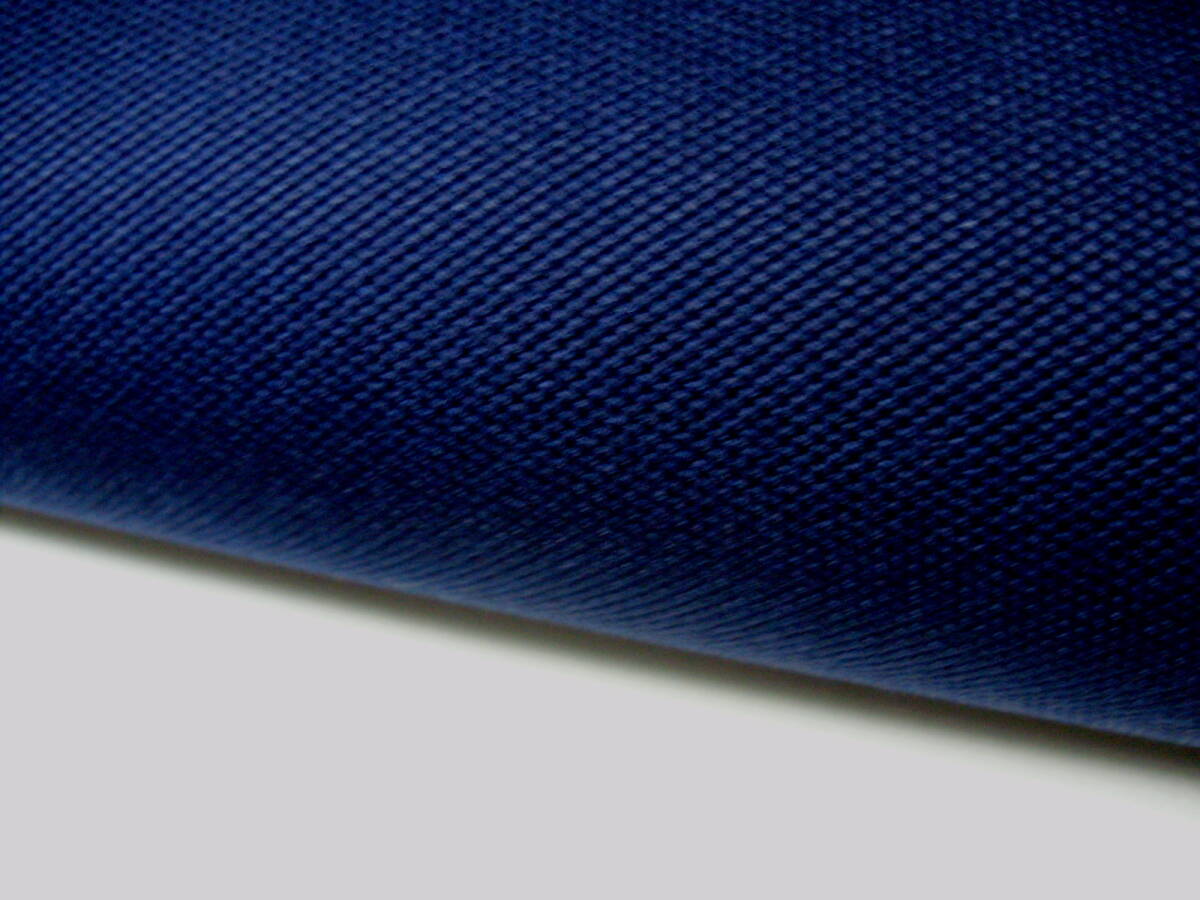 帆布＋合皮ボンディング生地★濃紺★1m_画像3