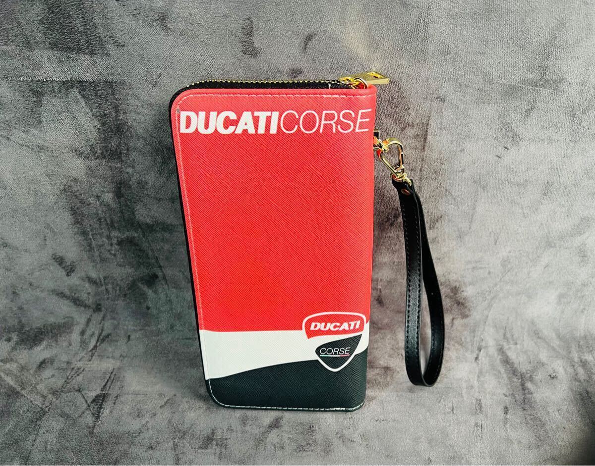 ドゥカティ関連アクセサリー　長財布 ドゥカティコルセ　オリジナル グッズ DUCATI_画像3
