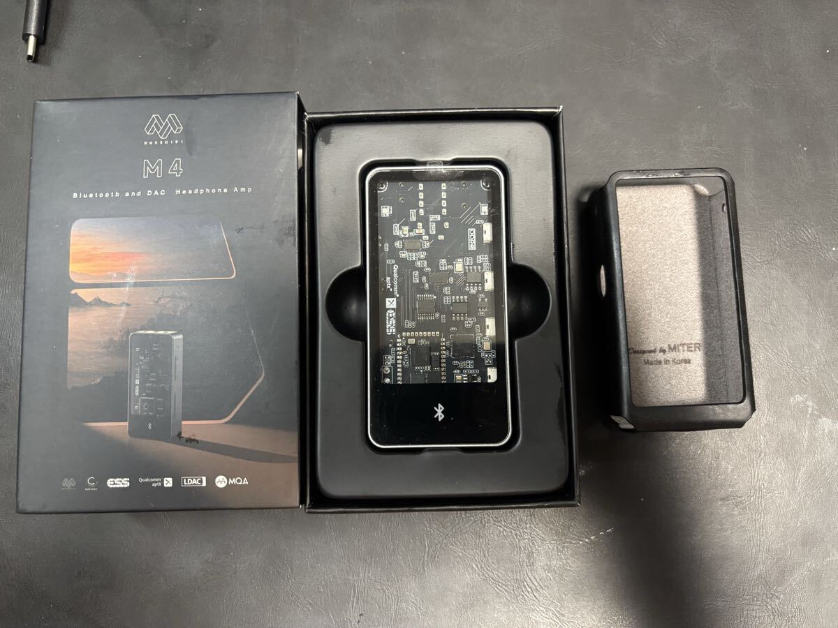 MUSE HiFi M4 & Miter 専用ケース 新品保護フィルム