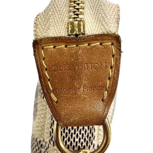 ルイヴィトン ダミエアズール ミニポシェットアクセソワール N58010 バッグ ハンドバッグ レディース☆0330_画像4