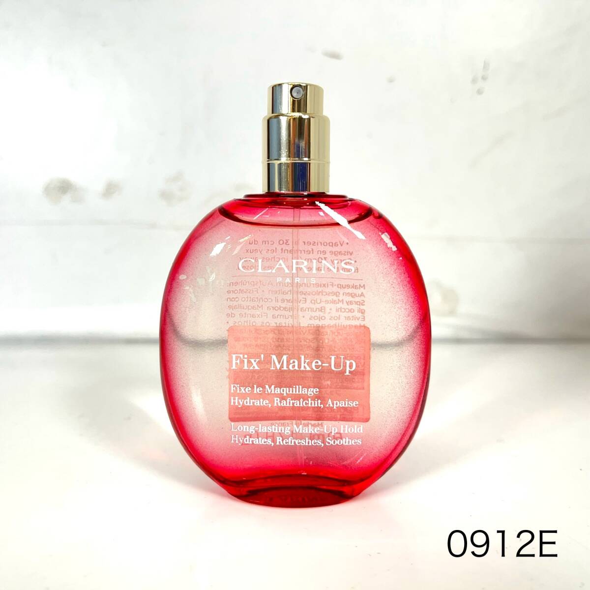 (志)【ほぼ満量】CLARINS/クラランス Fix Make-up/フィックス メイクアップ アフターメイクアップローション 50ml フランス制 (o)0912E