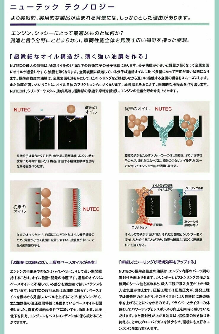 【送料無料】NUTEC ZZ-01 5w35「NUTEC テクノロジーをリーズナブルに」4 L_画像3
