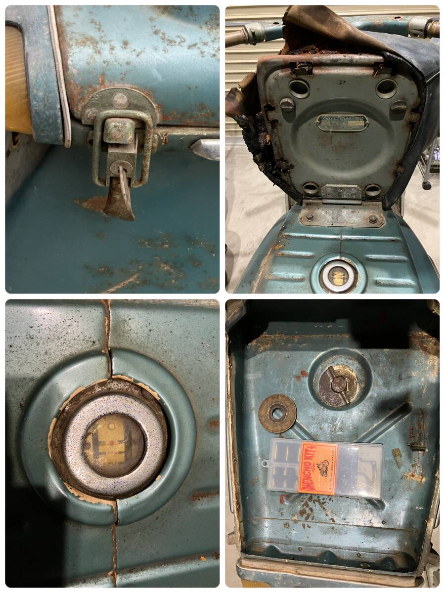  оригинальное зеркало защита от ветра имеется Silver Pigeon c-111 Peter восстановление . необходимый детали большое количество есть Showa металлический скутер кролик скутер 