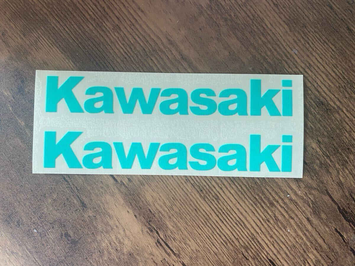 KAWASAKI Kawasaki 川崎 小文字 ロゴ マスキング ステッカー 2