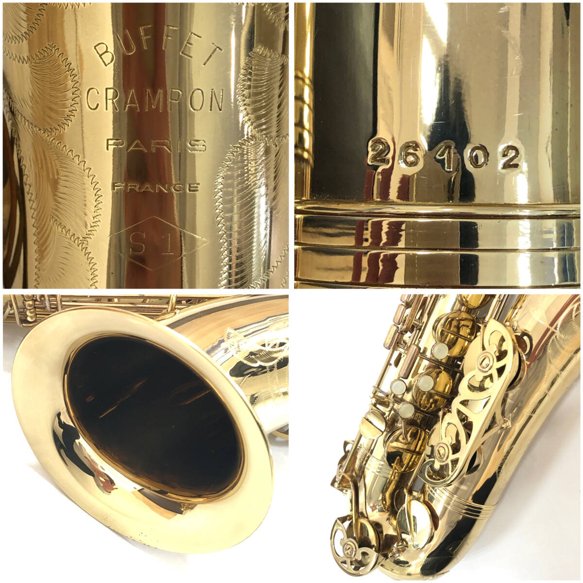 1円? Buffet Crampon ビュッフェ?クランポン S1 アルトサックス 楽器 現(xiàn)狀品 中古 動作未確認 ケース付き