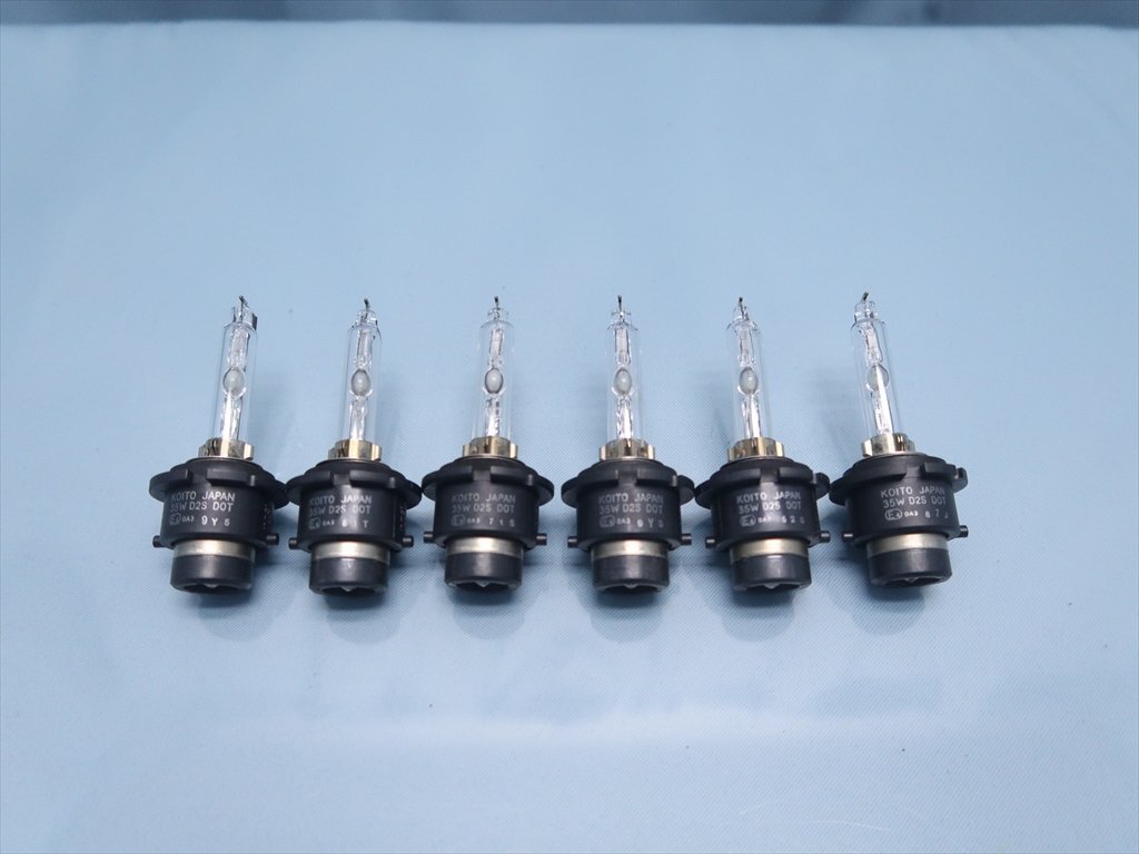 KOITO 35W D2S バーナー ６個セット 中古 （管理：250930-05) /　ヘッドライト 電球 バラスト_画像3