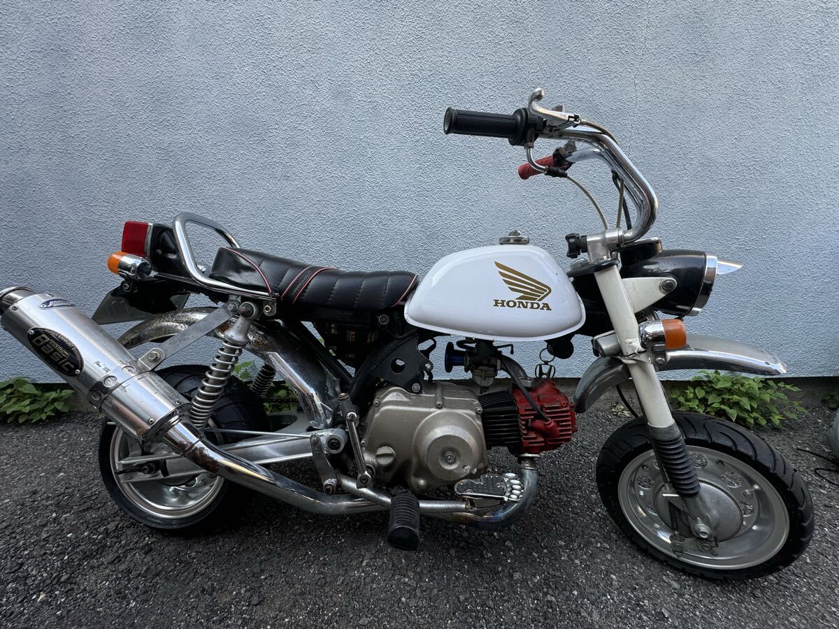 4LモンキーZ50J ボアアップ75cc 1円スタート　売り切り