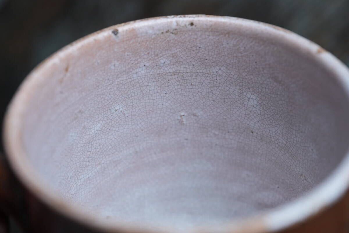 19世紀(jì) 古いCul Noir キュノワール マグカップ / 1800年代?フランス / アンティーク 古道具 民藝 民陶 コーヒーカップ 05