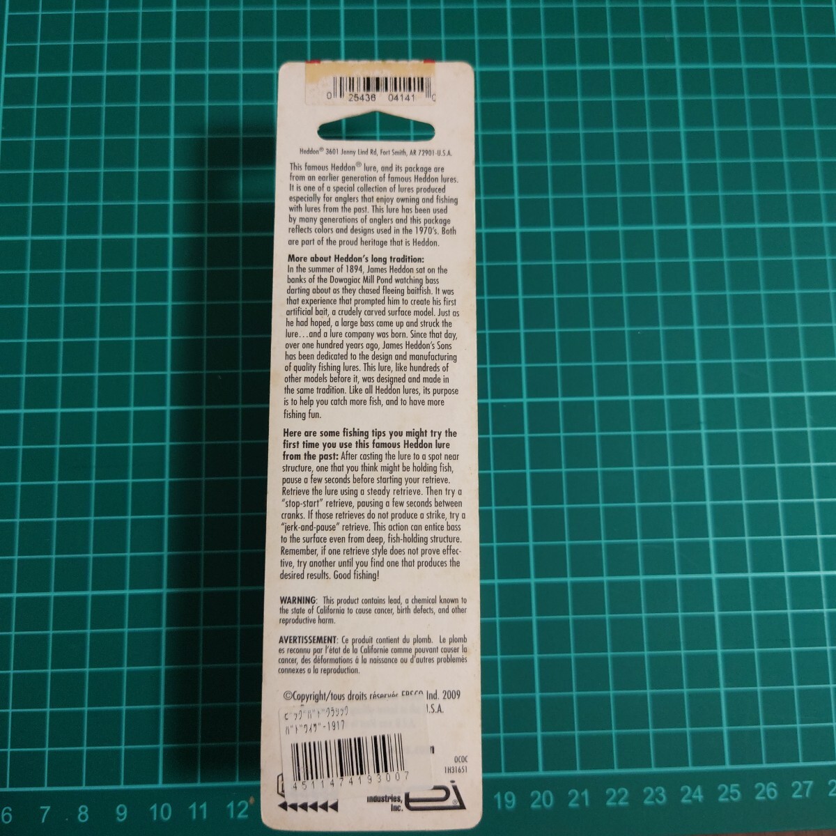 HEDDON へドン ビッグバド BIG BUD 旧パケ バドワイザー 吹き目_画像5