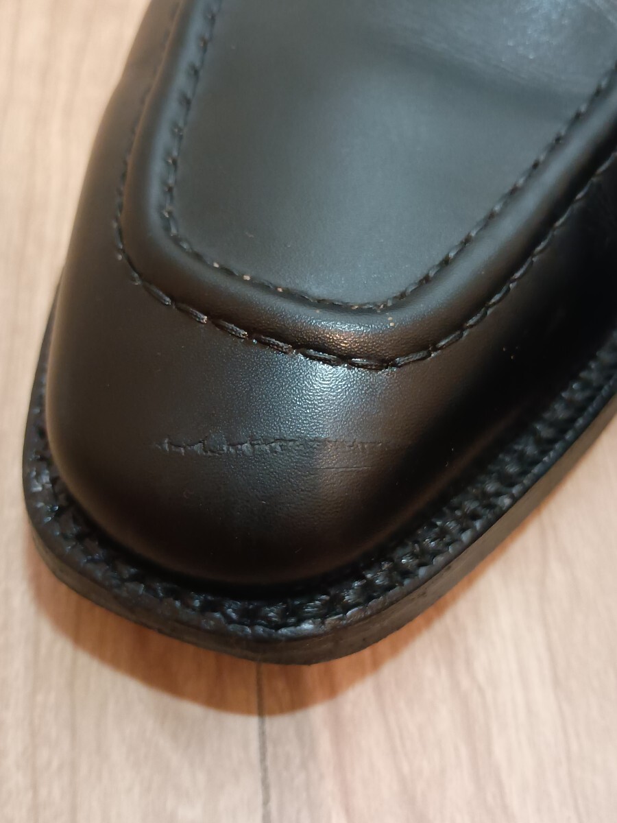 減り少 ポールスミス ショートブーツ 黒 6.5 25.0相当 ビンテージ 革靴 スリッポン_画像10