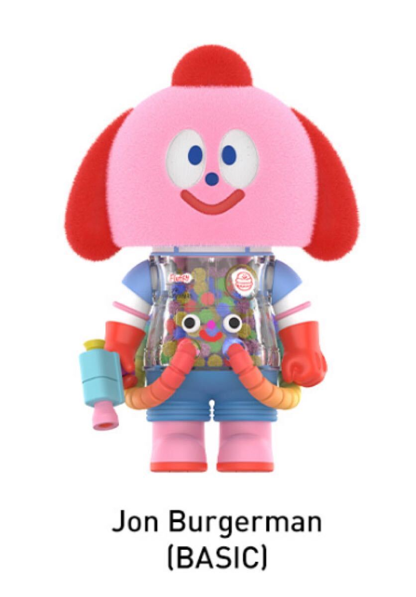 POP MART ポップマート MEGA SPACE MOLLY 100% シリーズ4 JON BURGERMAN 未開封_画像1