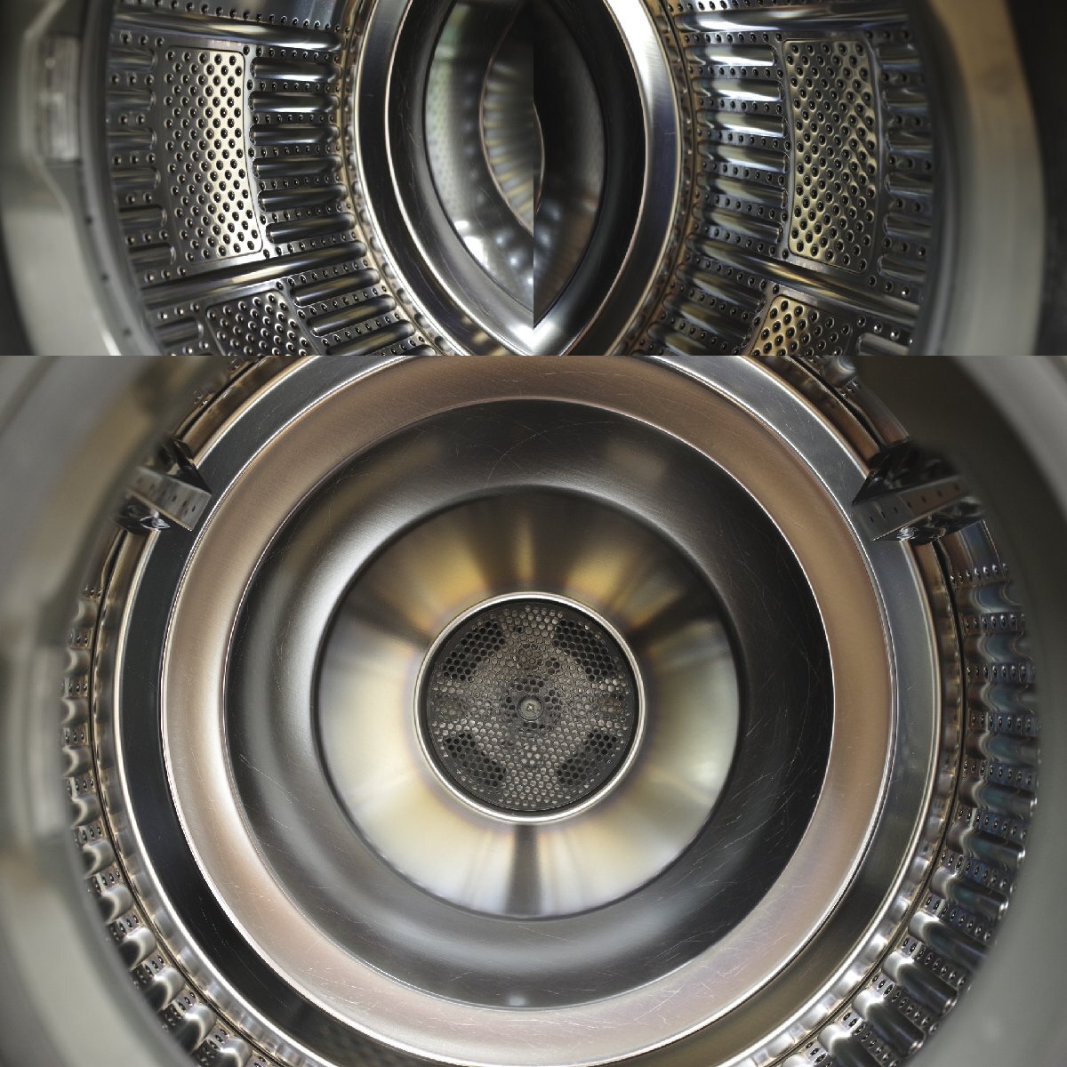 SHARP sharp барабанного типа стиральная машина ES-W111-SL стирка 11kg/ сухой 6kg 2019 год производства левый открытие серый жидкокристаллический сенсорная панель смартфон синхронизированный разборка чистка settled 