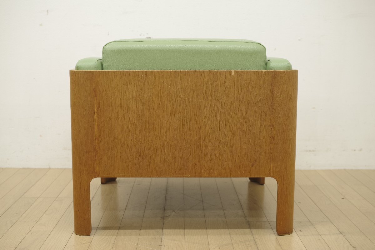  Vintage Tendo Mokko Haco - дуб конара материал легкий стул 1 местный . диван ... Северная Европа способ living прием .. лобби зеленый зеленый E