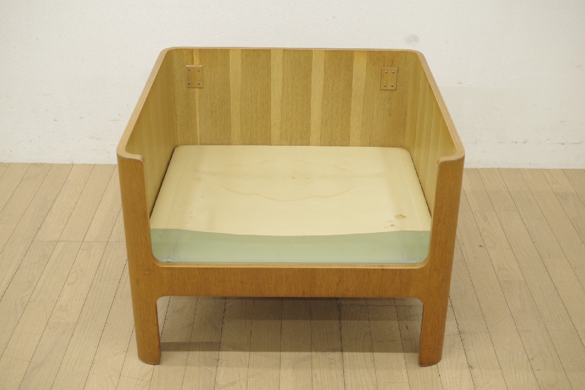  Vintage Tendo Mokko Haco - дуб конара материал легкий стул 1 местный . диван ... Северная Европа способ living прием .. лобби зеленый зеленый E