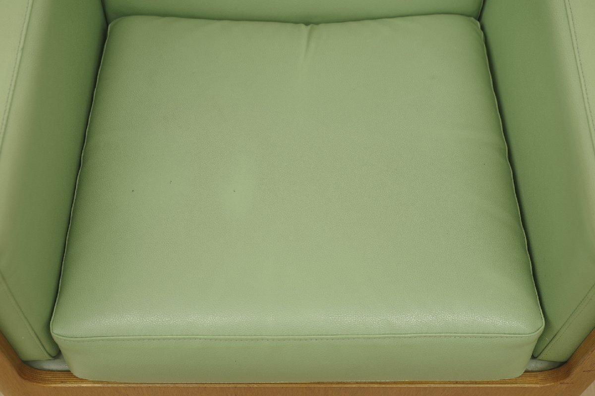  Vintage Tendo Mokko Haco - дуб конара материал легкий стул 1 местный . диван ... Северная Европа способ living прием .. лобби зеленый зеленый D
