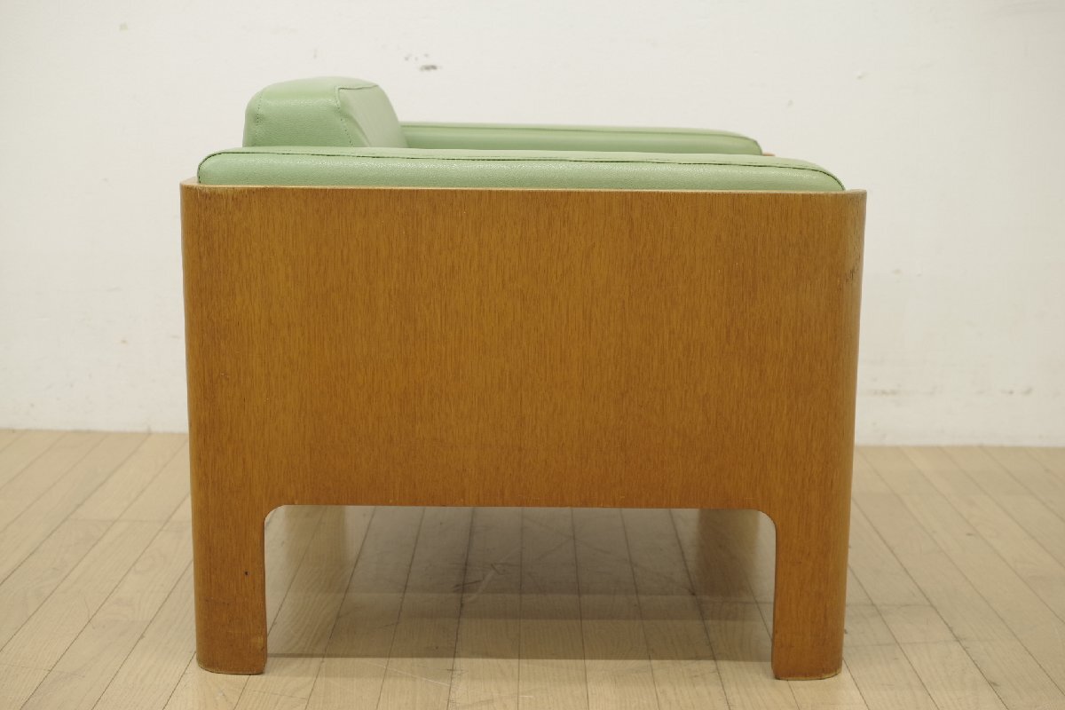  Vintage Tendo Mokko Haco - дуб конара материал легкий стул 1 местный . диван ... Северная Европа способ living прием .. лобби зеленый зеленый D