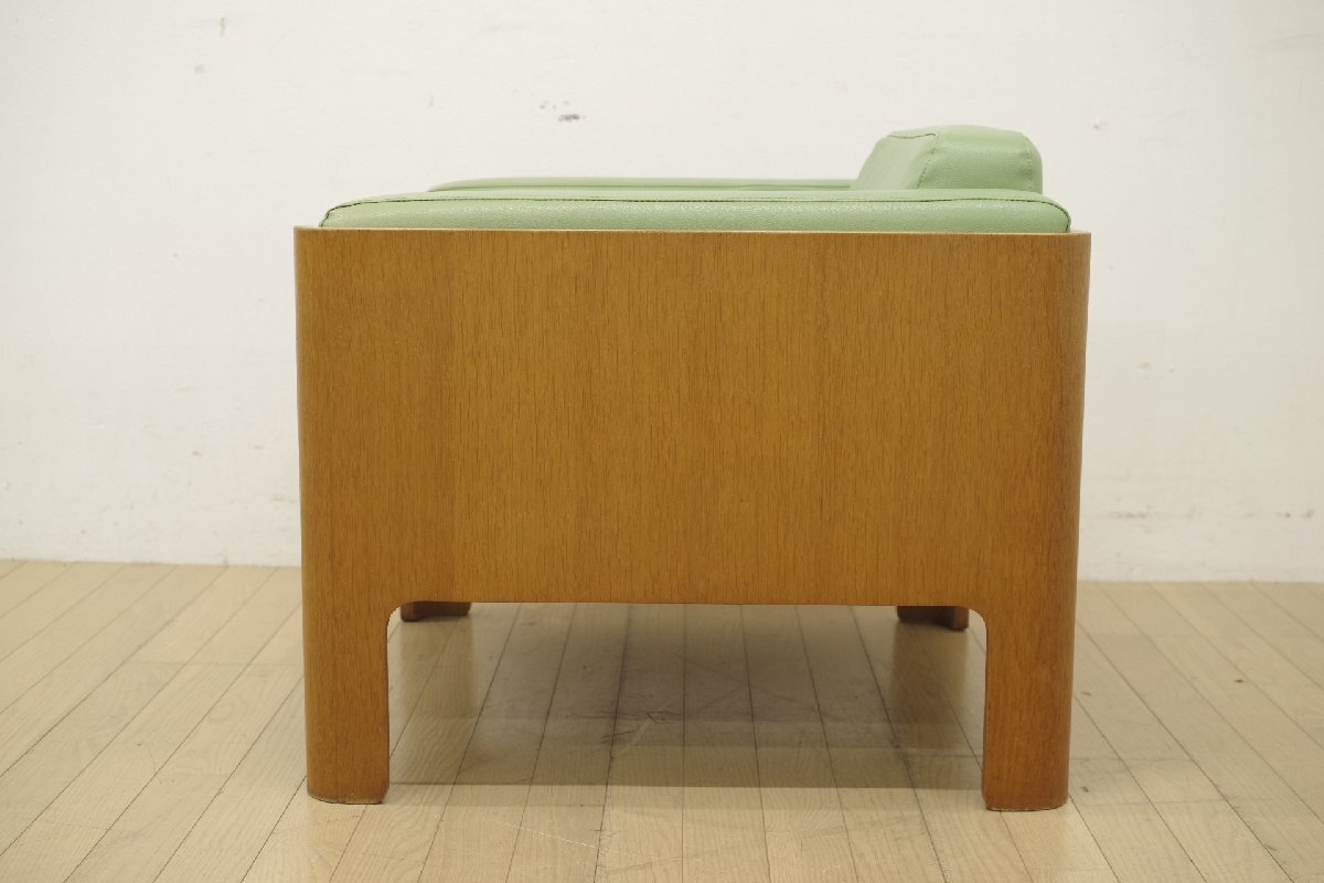  Vintage Tendo Mokko Haco - дуб конара материал легкий стул 1 местный . диван ... Северная Европа способ living прием .. лобби зеленый зеленый E